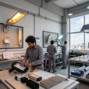 Sistemas de iluminación con leds, solar, vapor de sodio y halogenuro metálico